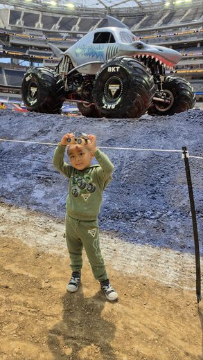 Roman at Monster Jam